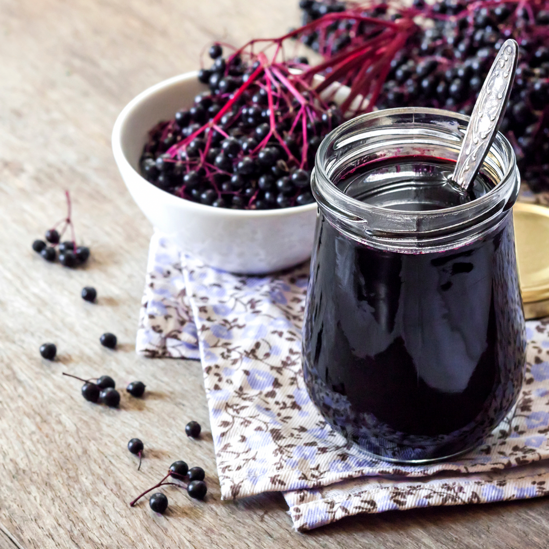 Oct 8: Immune Support Herbs + Elderberry Syrup Making