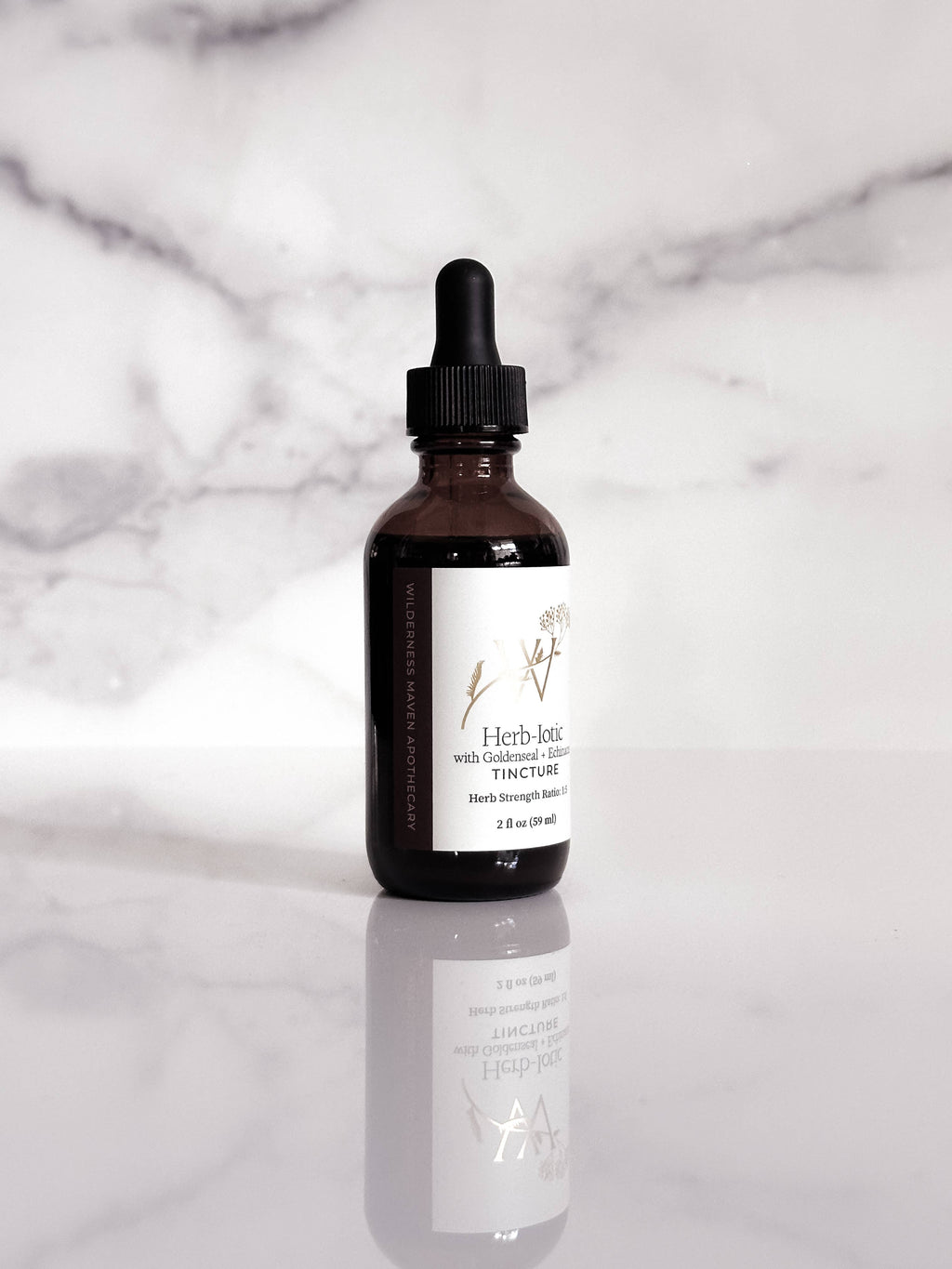 Herb-Iotic with Goldenseal and Echinacea Tincture by Wilderness Maven Apothecary 2 fl oz