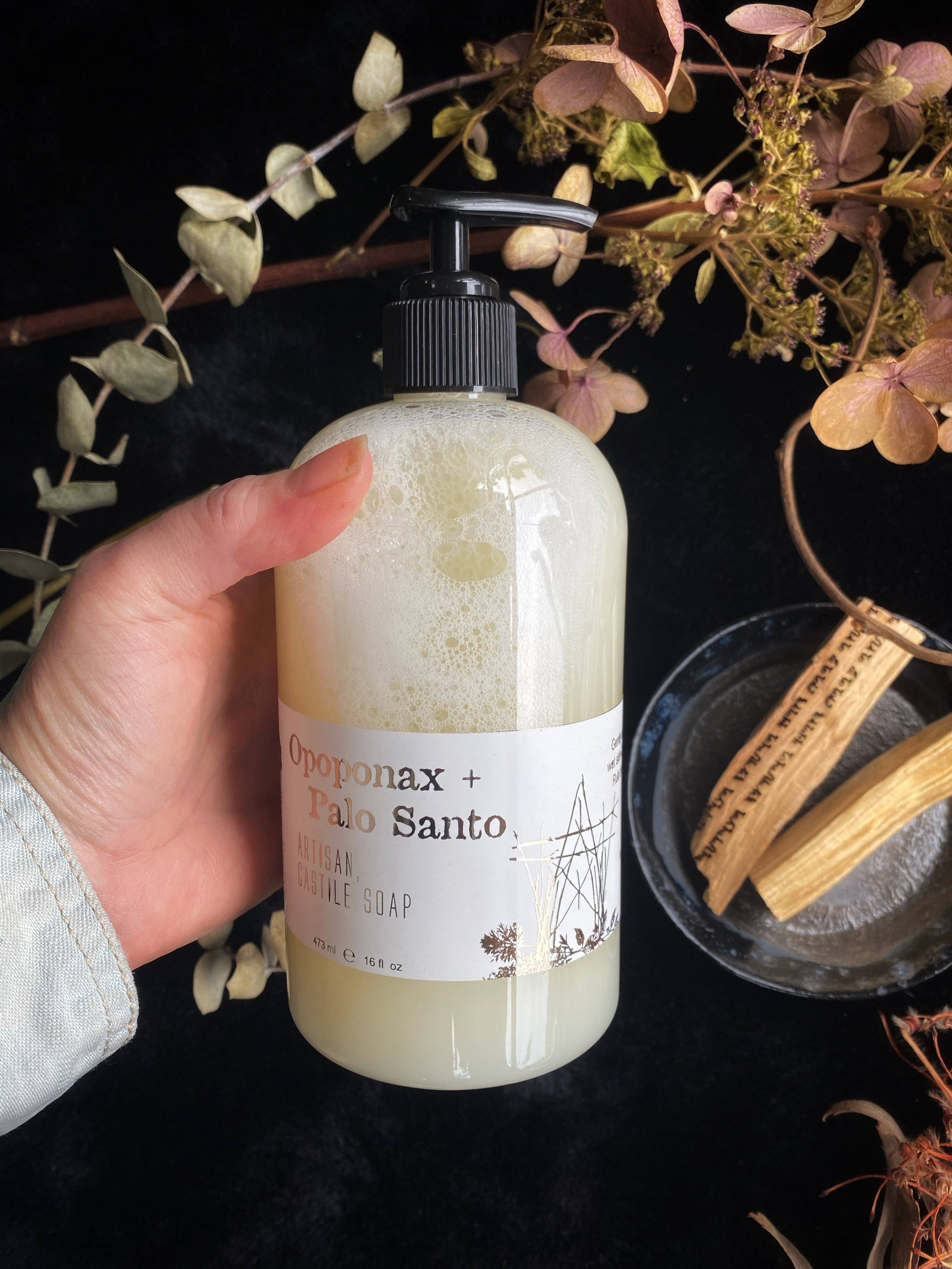 Opoponax + Palo Santo Soap by Keven Kraft Rituals 16 fl oz