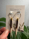 Porcupine Quill Earrings by Wild Dogwood Co. 1 pair