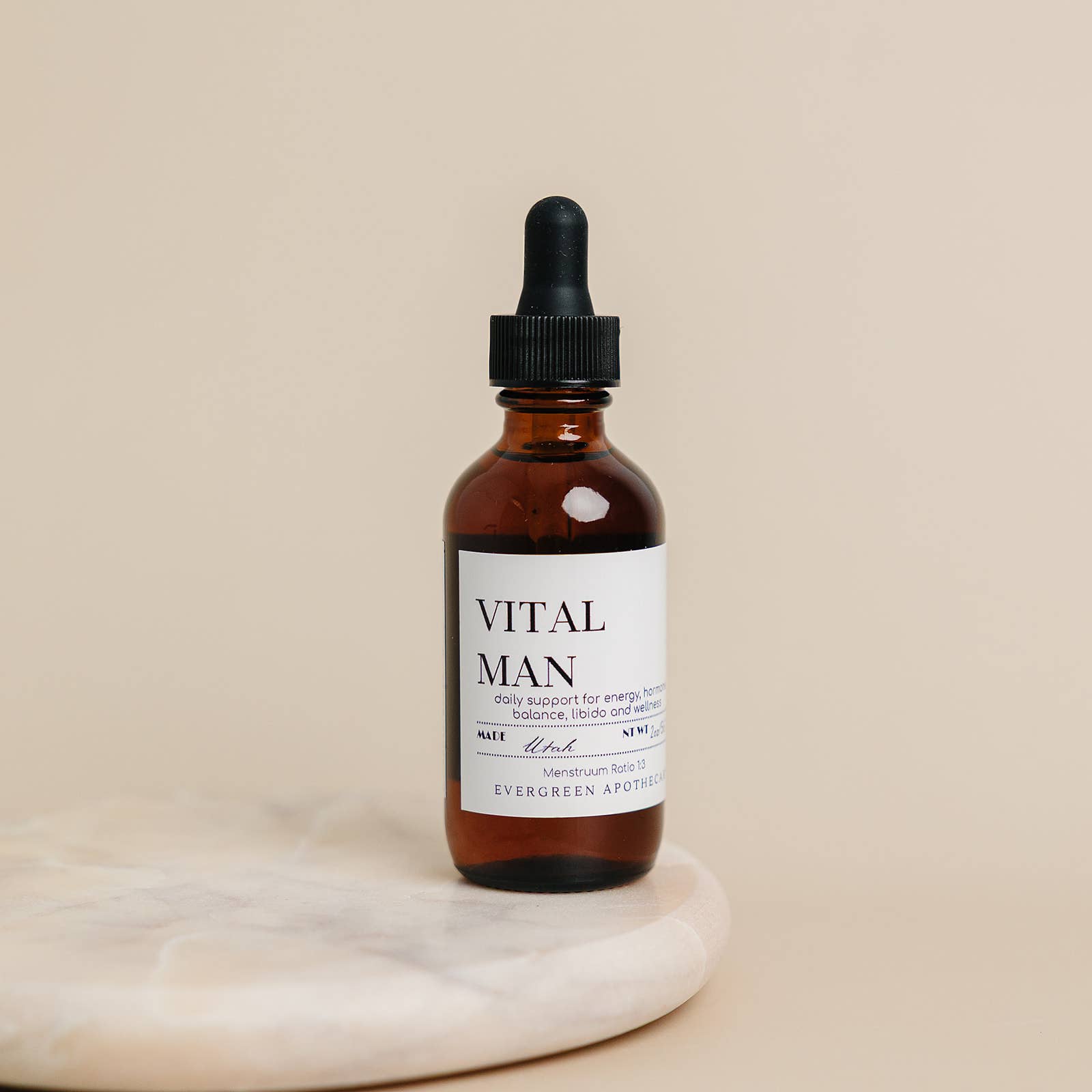 Vital Man Tincture by Evergreen Apothecary 2oz 