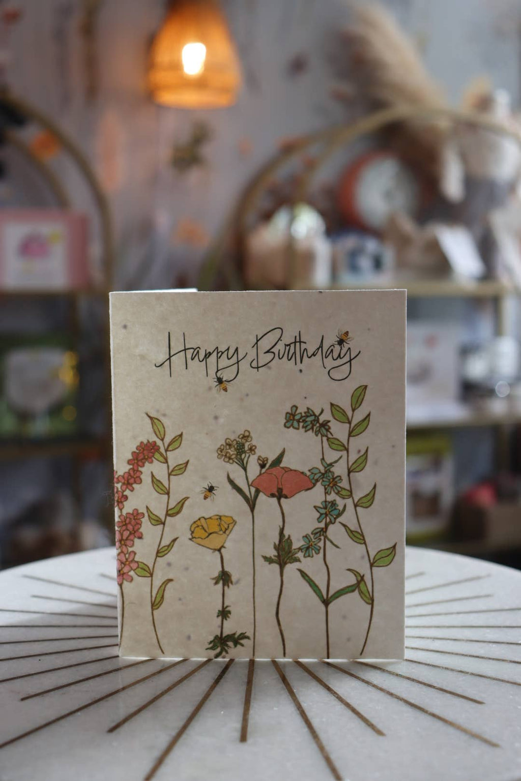 Plantable Birthday Card: Flower Garden by The Raven’s Edge Studio 1 card