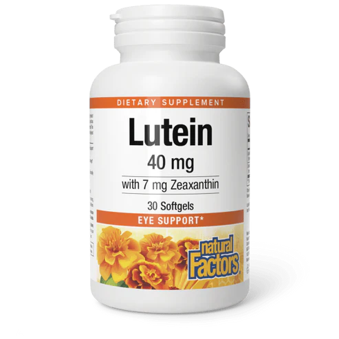 Lutein (40mg) by Natural Factors 30 softgels