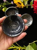 Black Evil Eye Mini Offering Dishes by Keven Kraft Rituals