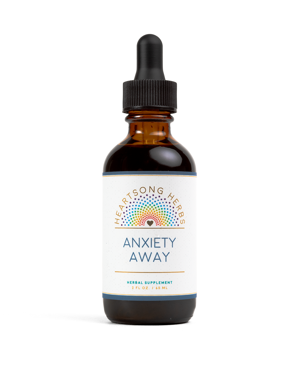 Anxiety Away Tincture by Heartsong Herbs 2 fl oz