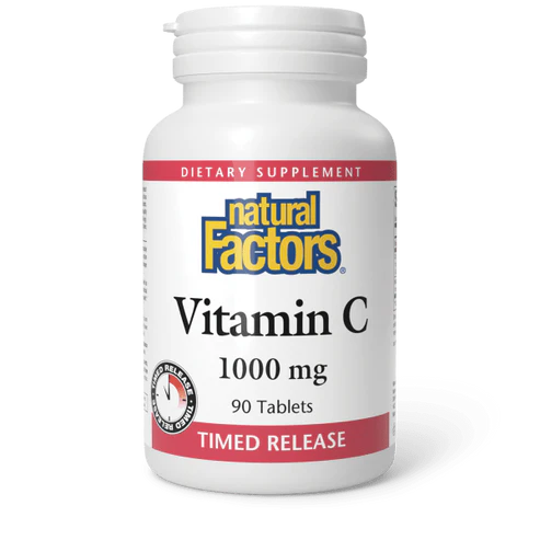 Vitamin C (1,000 mg Timed Release) by Natural Factors 90 tablets