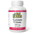 Calcium Citrate (350 mg) by Natural Factors 90 tablets