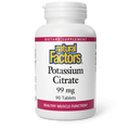Potassium Citrate (99mg) by Natural Factors 90 tablets