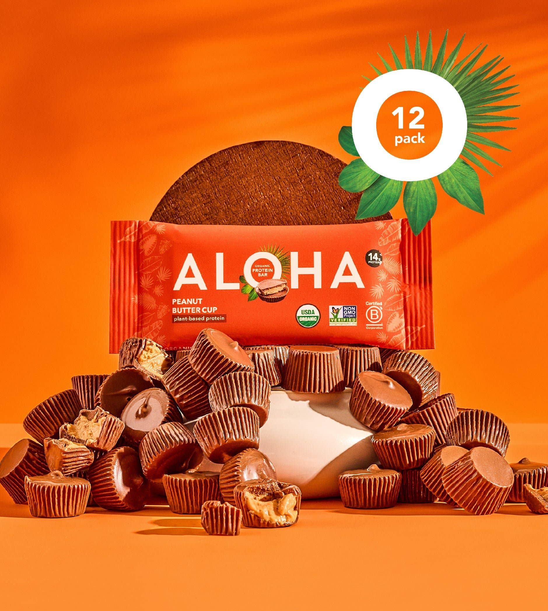 Peanut Butter Cup Protein Bar by Alohoa 1.98oz