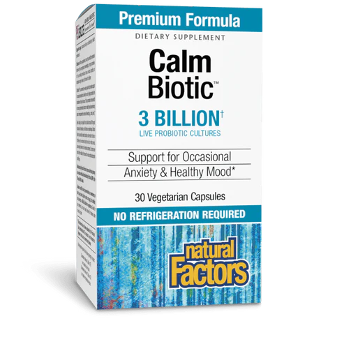 CalmBiotic® (3 Billion) by Natural Factors 30 capsules