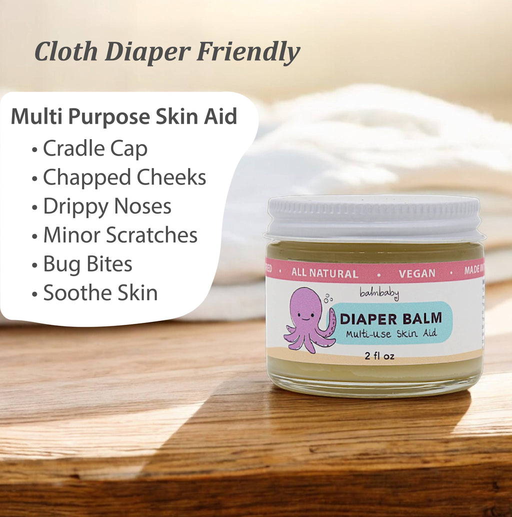 Organic Diaper Balm by Taylor’s Naturals 2 fl oz