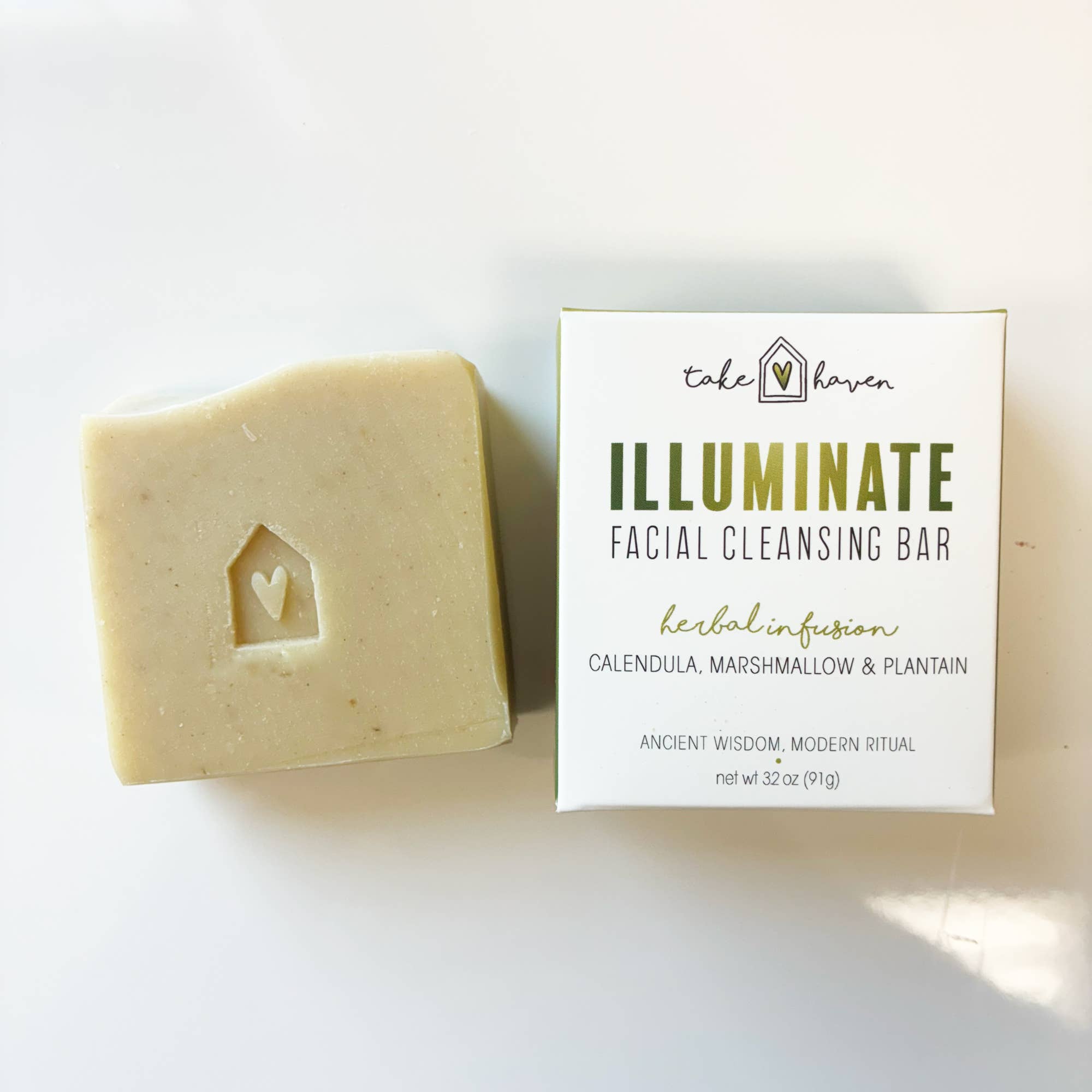 Facial Cleansing Bar - Illuminate by Take Haven 3.2oz