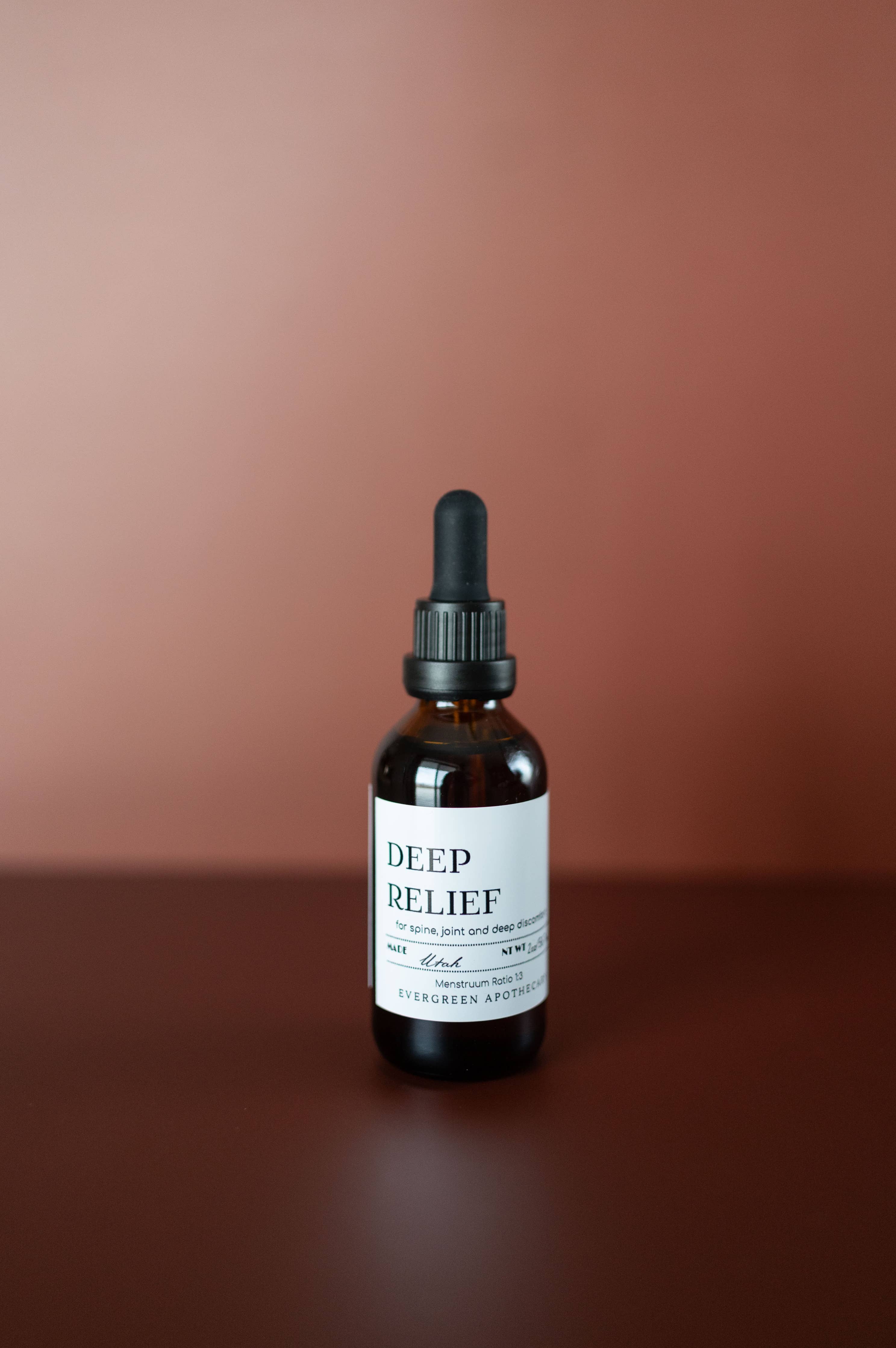 Deep Relief Tincture by Evergreen Apothecary 2 fl oz