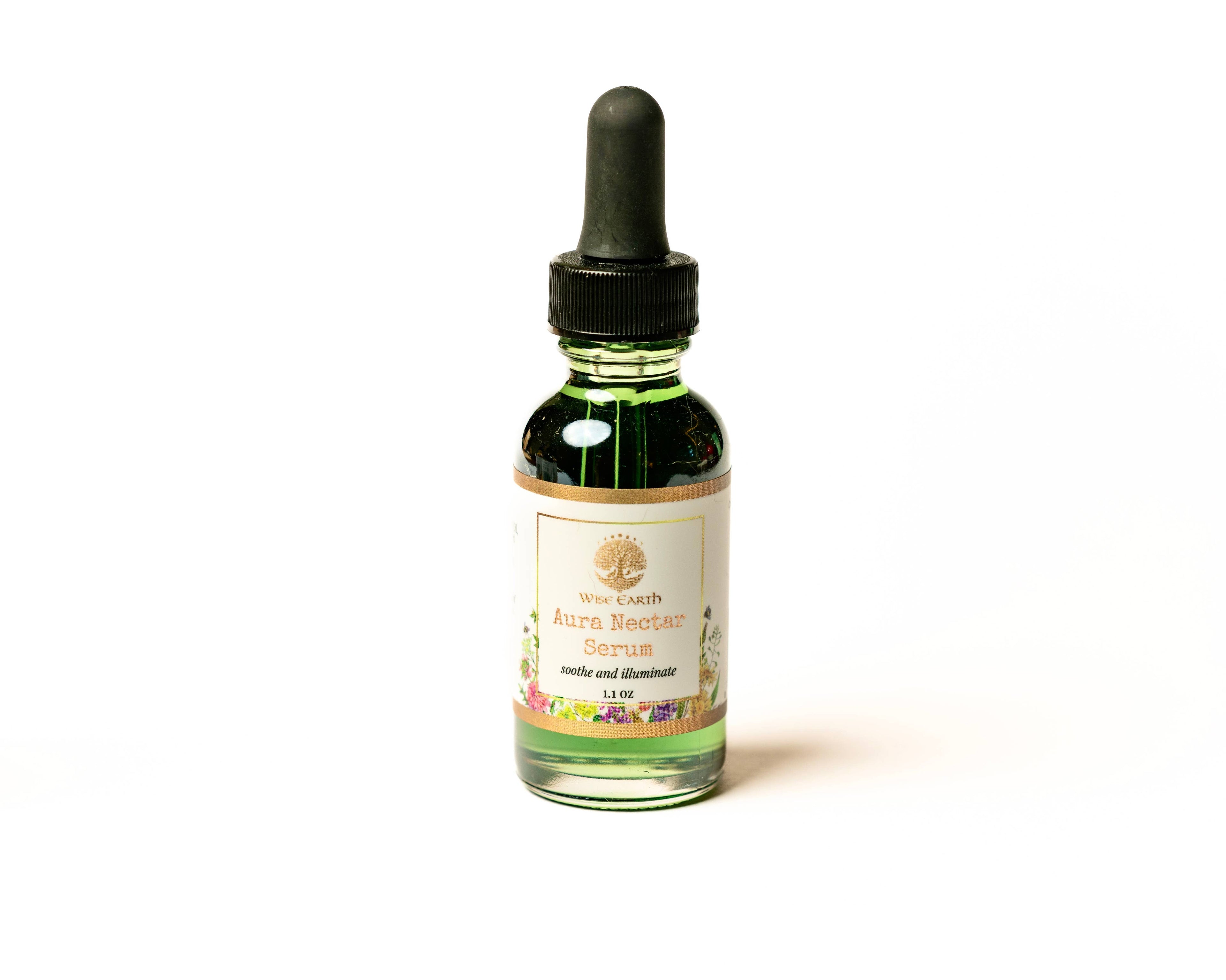Aura Nectar Facial Serum by Wise Earth Botanicals 1 oz