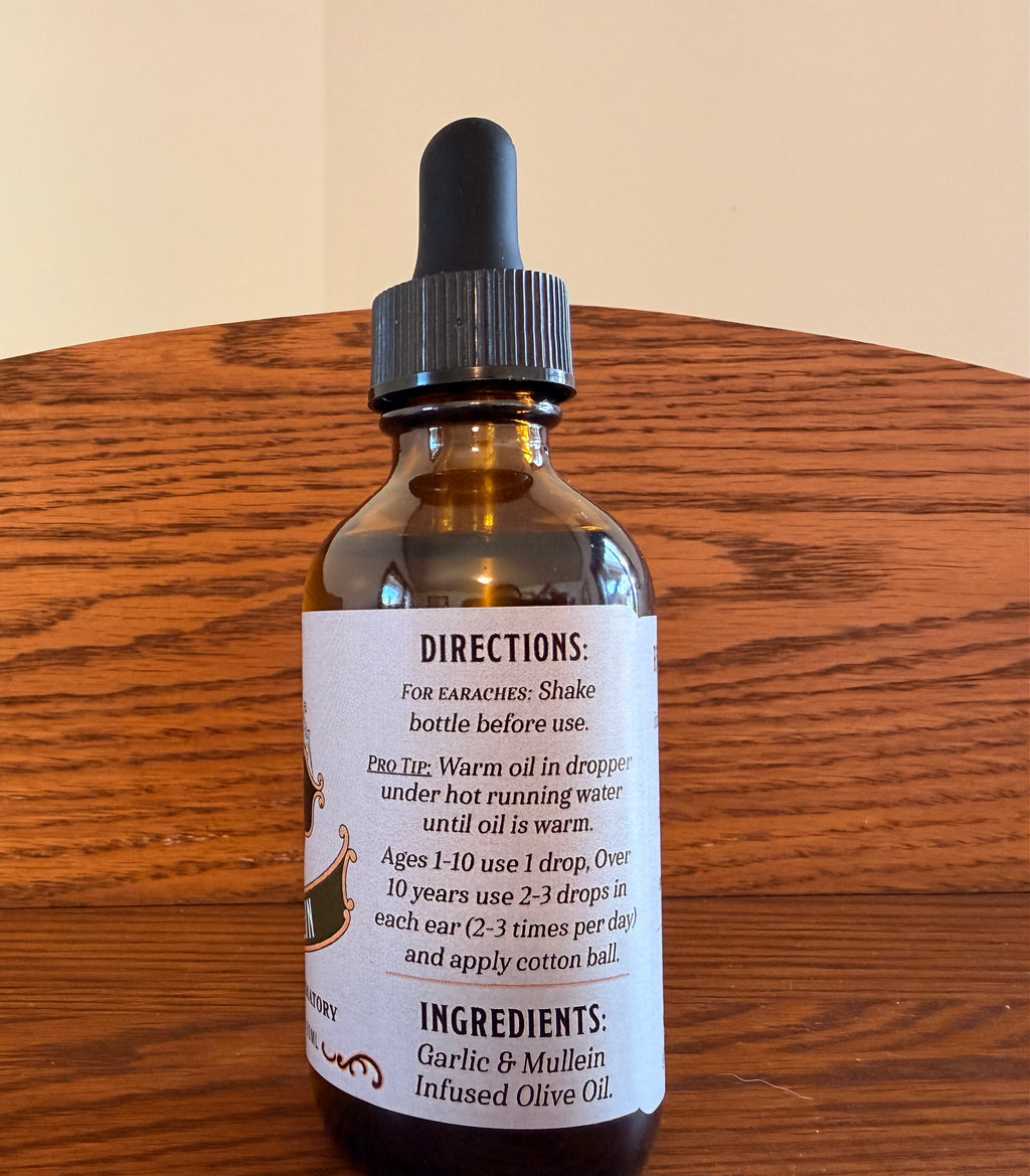 Garlic and Mullein Ear Oil by Naturacentric 2 fl oz