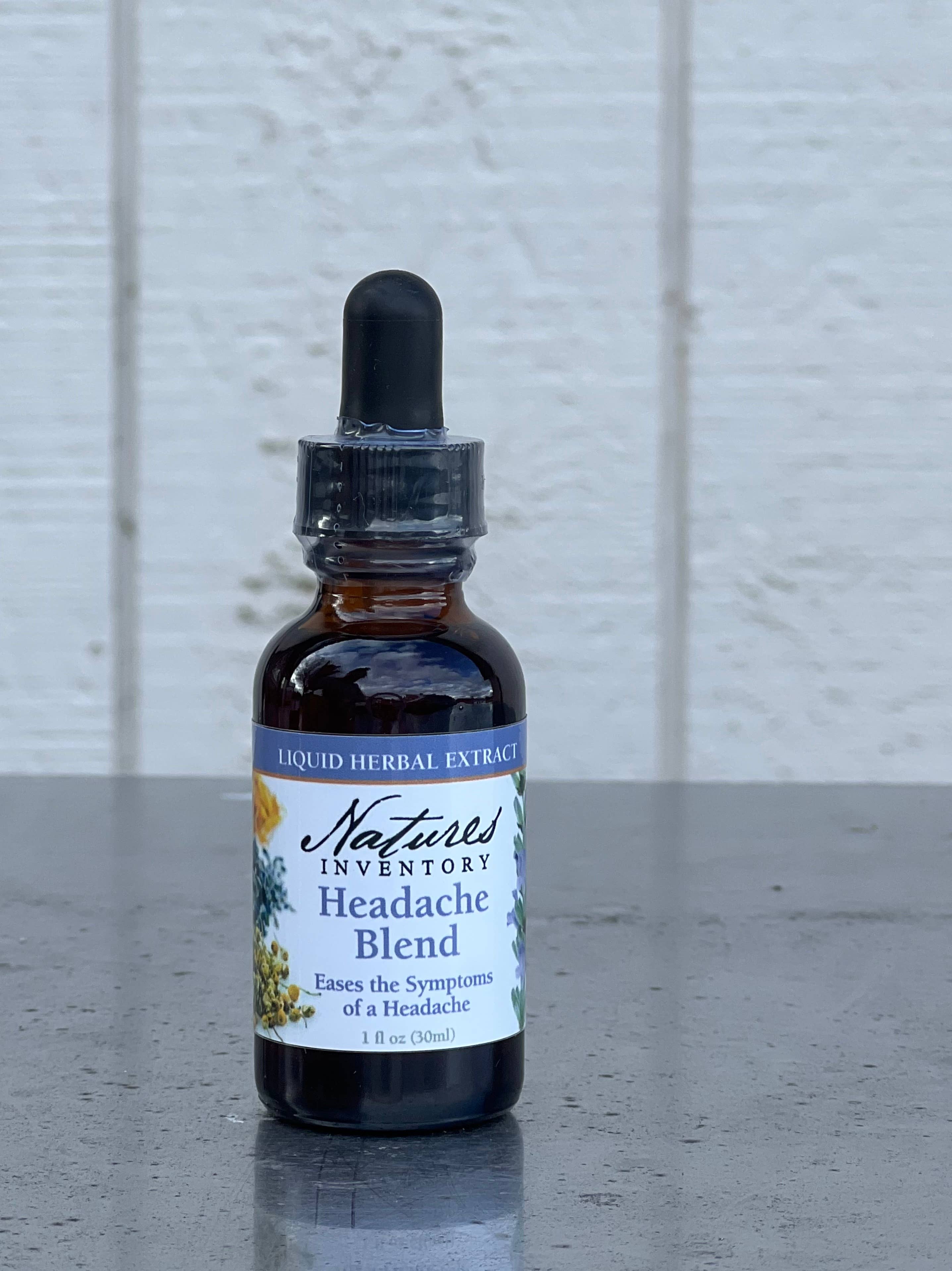 Headache Blend Tincture by Nautre's Inventory 1 oz