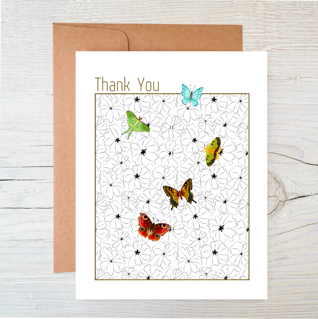 Plantable Thank You Card by The Raven’s Edge Studio 1 card