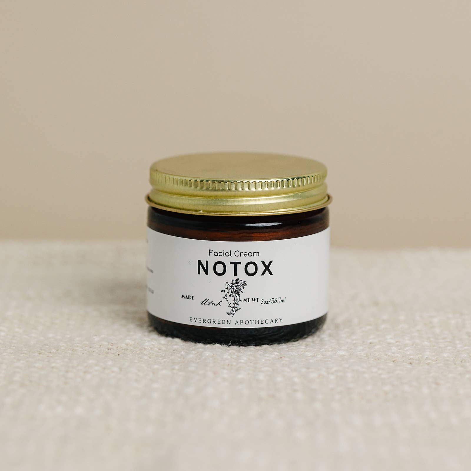 Notox Herbal Cream by Evergreen Apothecary 2 oz