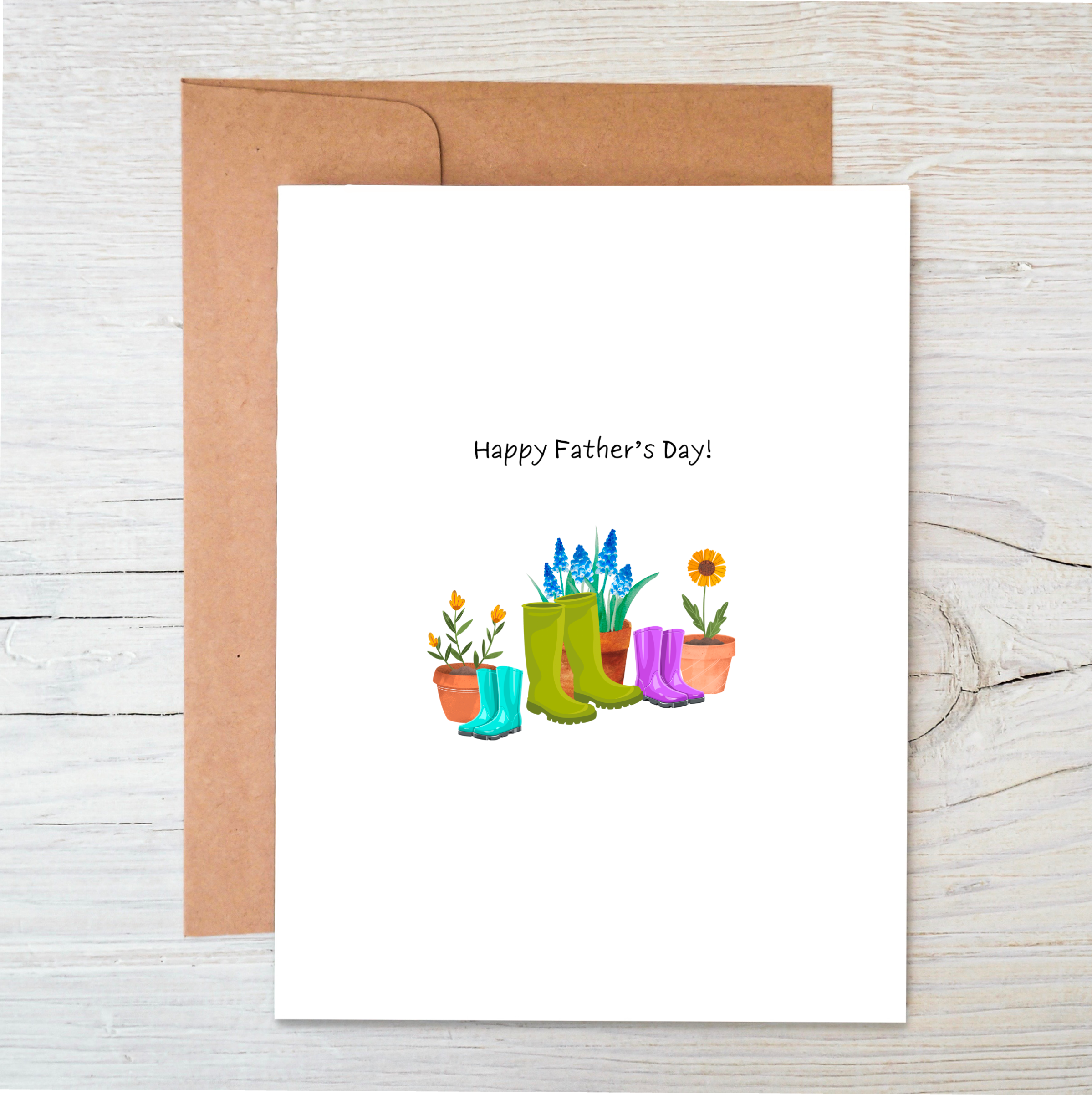 Plantable Father’s Day Card by The Raven’s Edge Studio 1 card