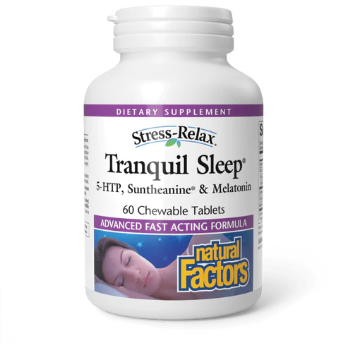 Tranquil Sleep® by Natural Factors 60 chewable tablets
