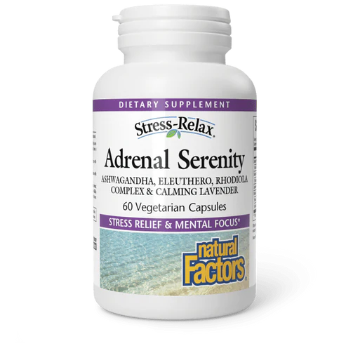 Adrenal Serenity by Natural Factors 60 capsules