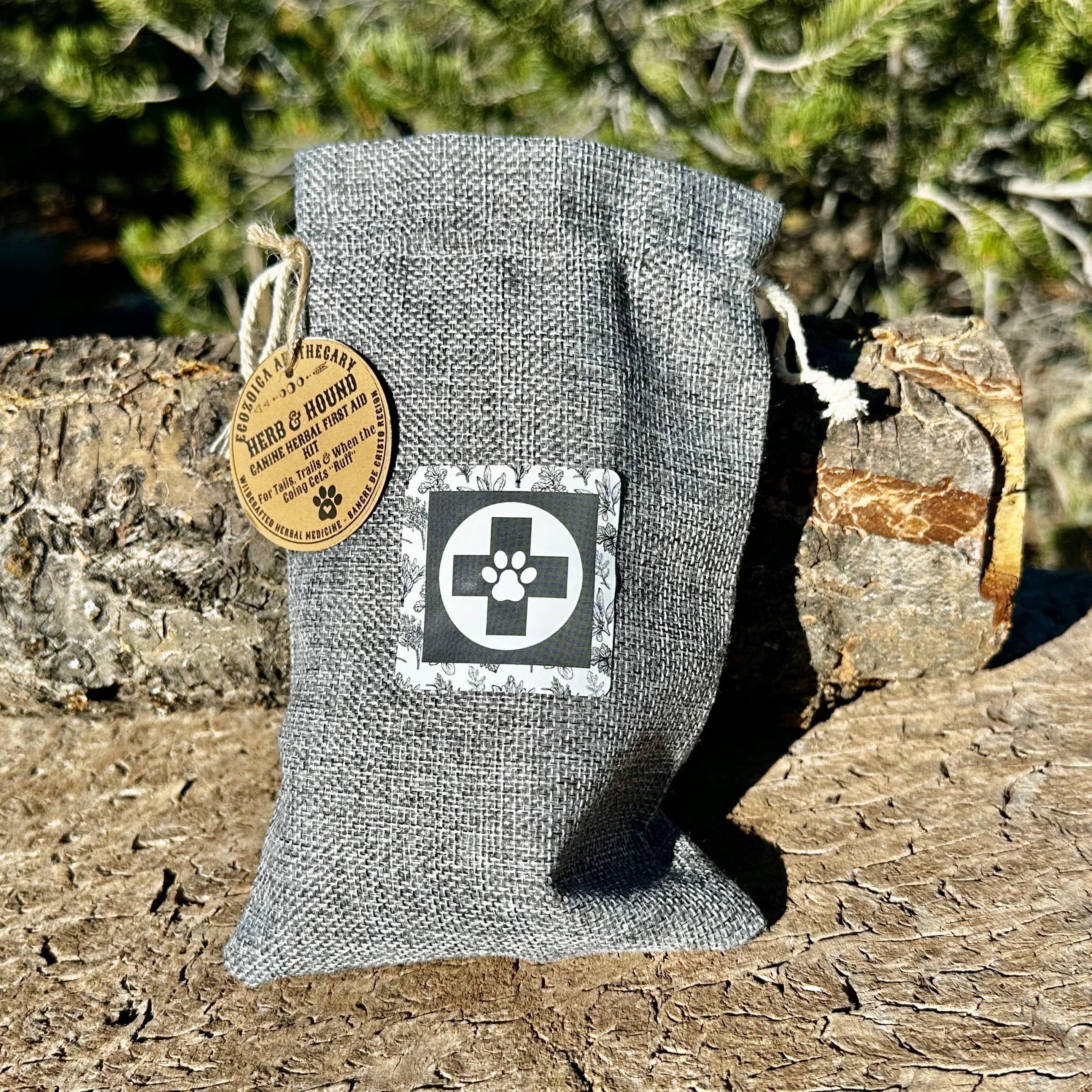 Herb & Hound First Aid Kit for Dogs by Ecozoica Apothecary, 1 kit, lots of benefits