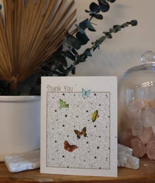 Plantable Thank You Card by The Raven’s Edge Studio 1 card