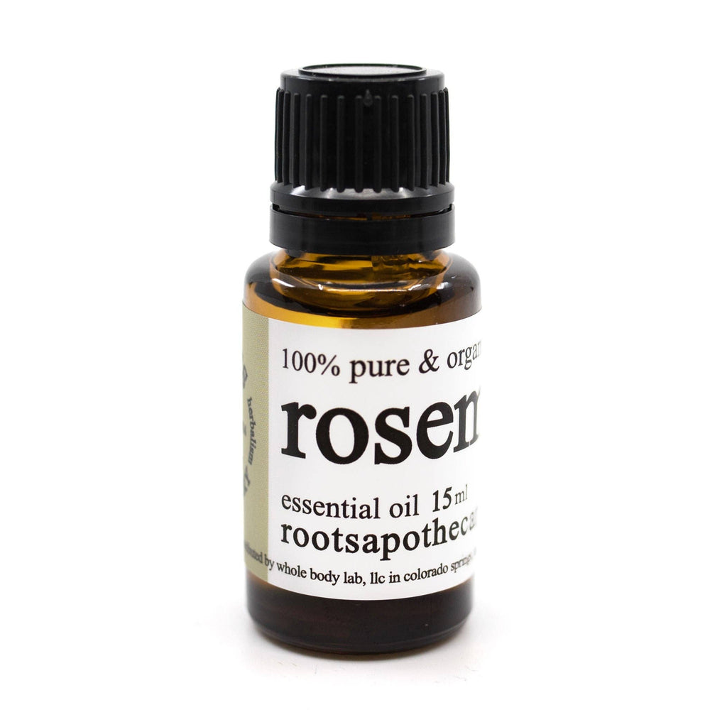 Organic Rosemary Essential Oil by Roots Apothecary 15 ml