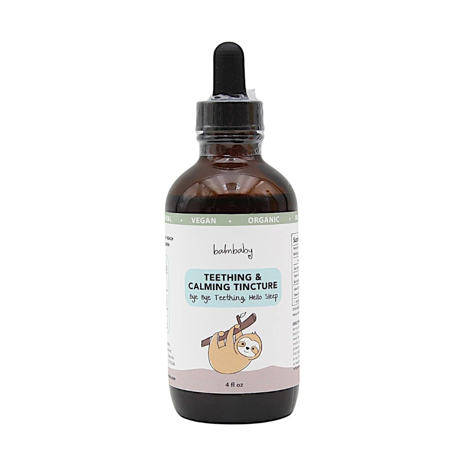 Teething and Calming Tincture by Taylor’s Naturals 2 oz