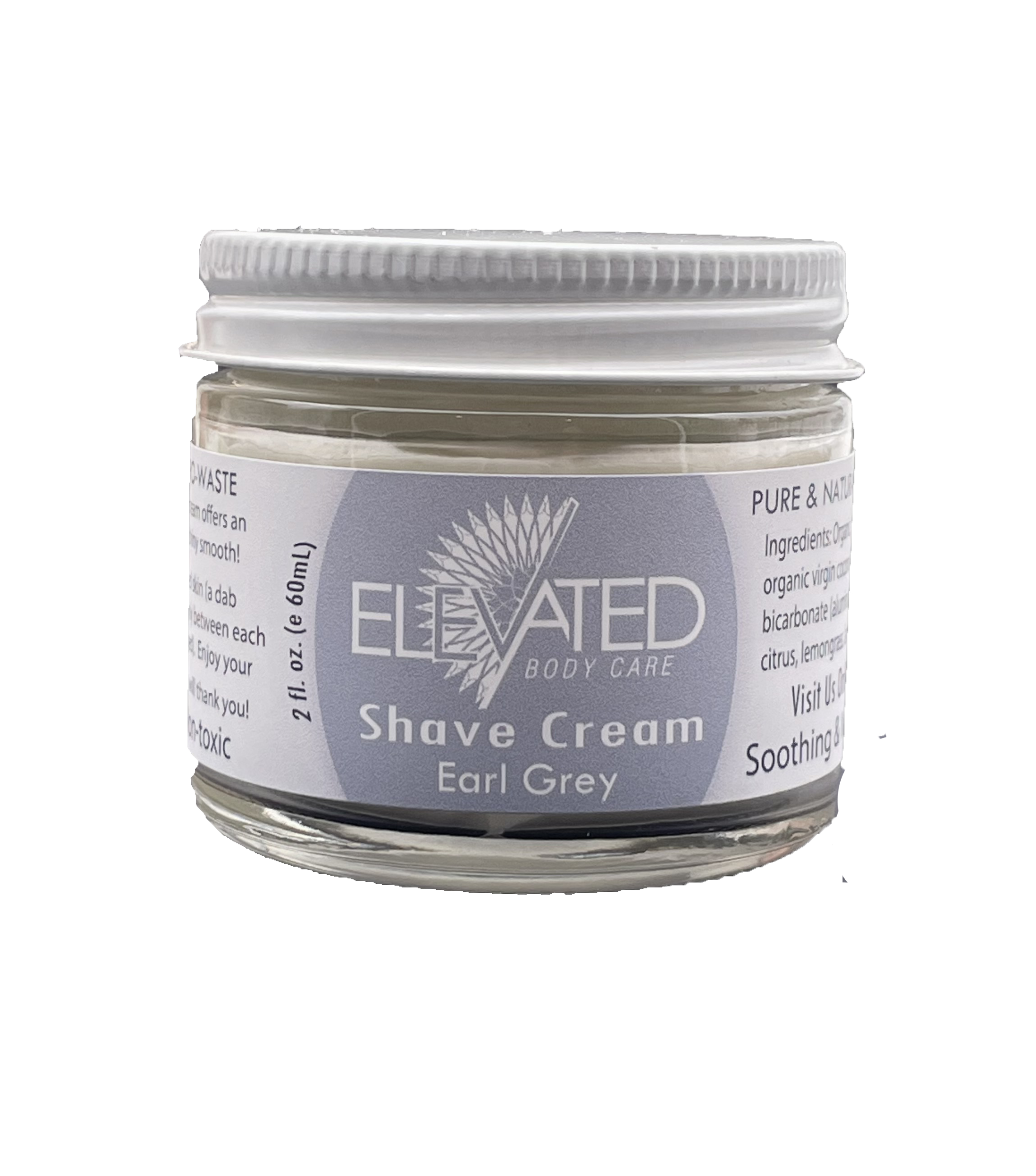 All Natural Shave Cream by Taylor's Naturals 2 oz