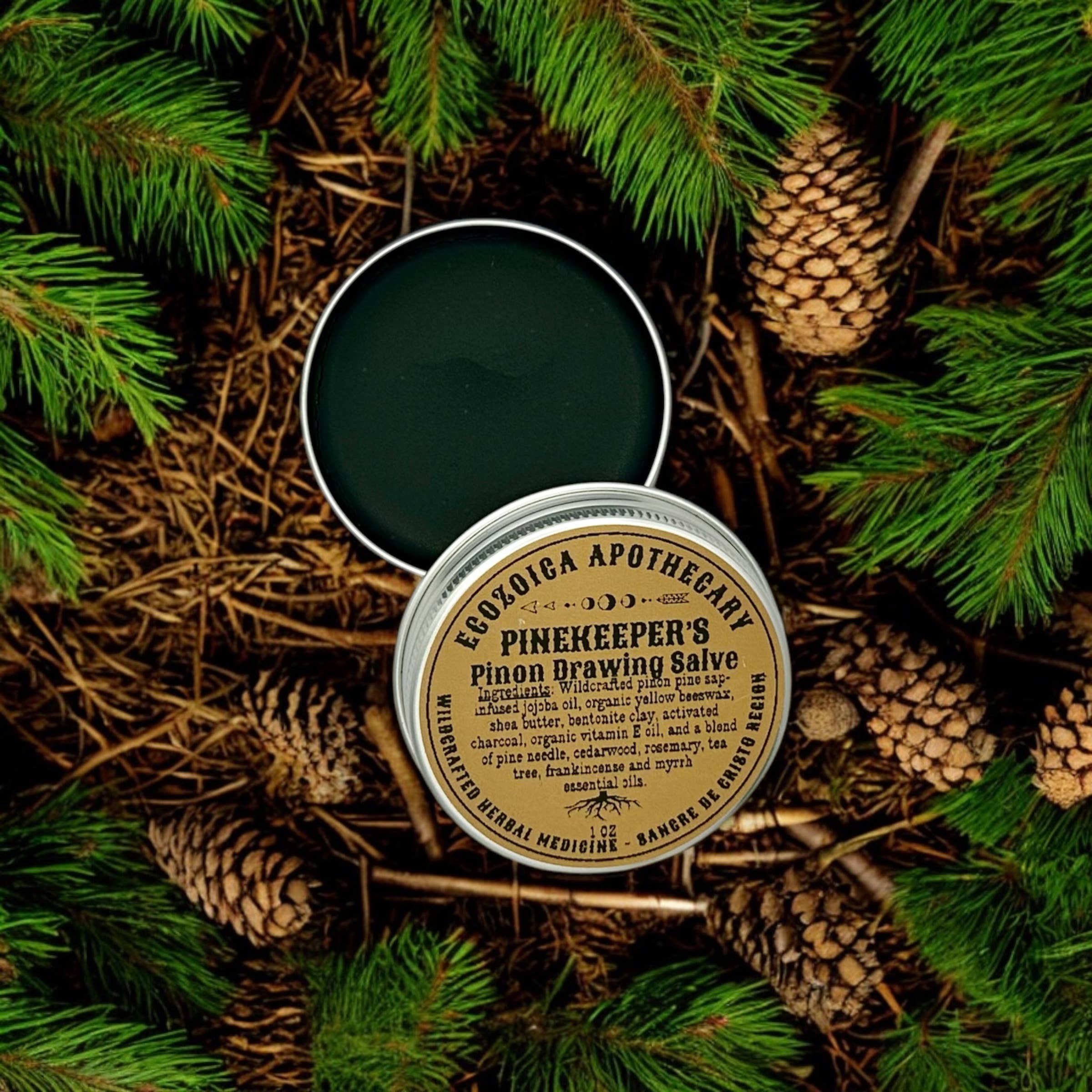 Field & Forest Fold Herbal First Aid Kit by Ecozoica Apothecary 1 kit, lots of benefits