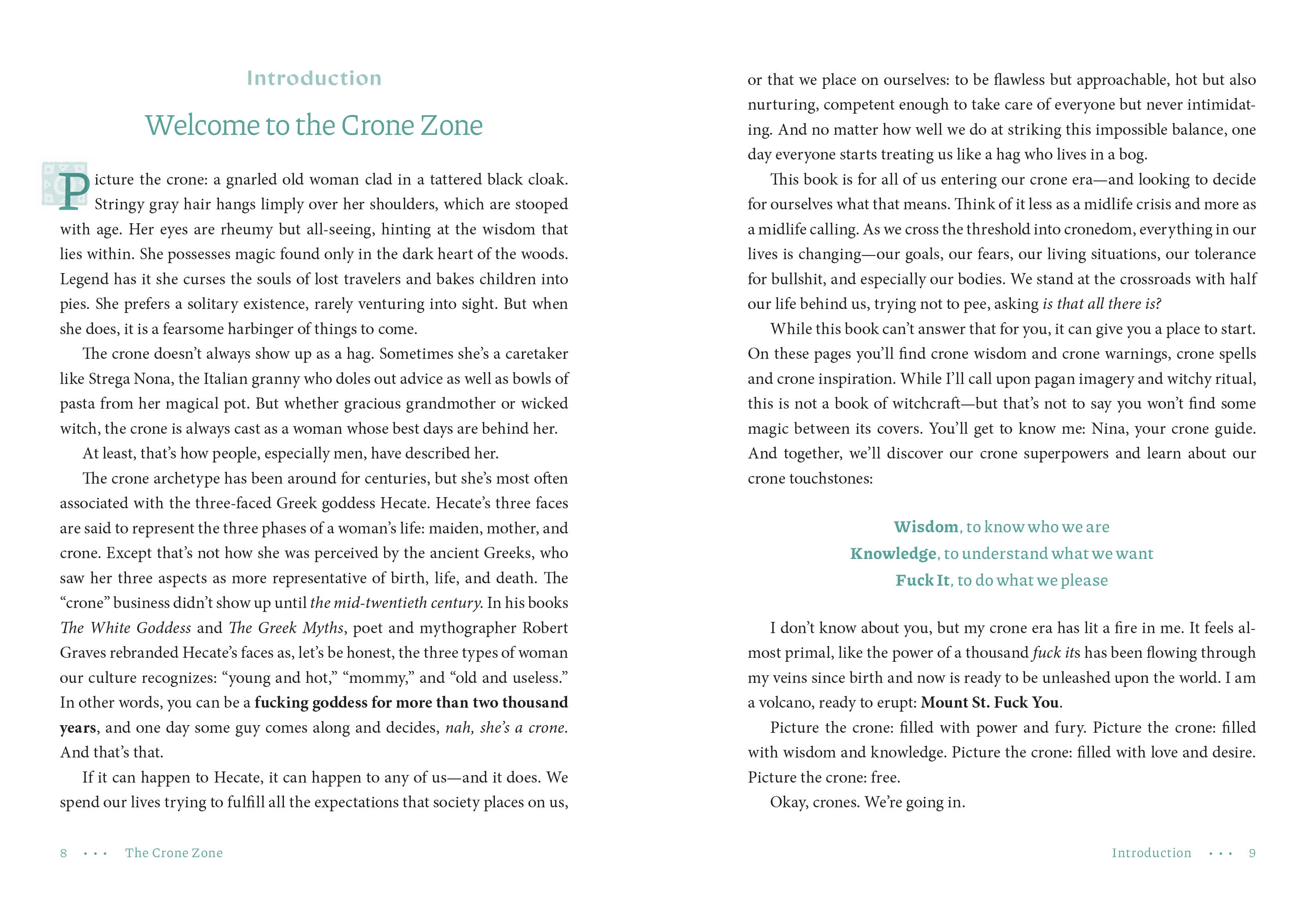 The Crone Zone by Nina Bargiel