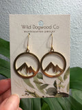 Mountain Earrings by Wild Dogwood Co. 1 pair