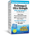 RxOmega-3 Ultra Strength (2,150 mg EPA/DHA/DPA)  by Natural Factors 60 softgels