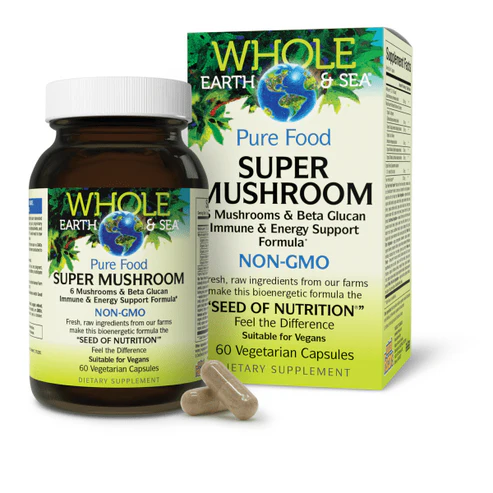 Super Mushroom by Natural Factors 30 capsules