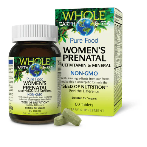 Women's Prenatal Multivitamin & Mineral by Natural Factors 60 tablets