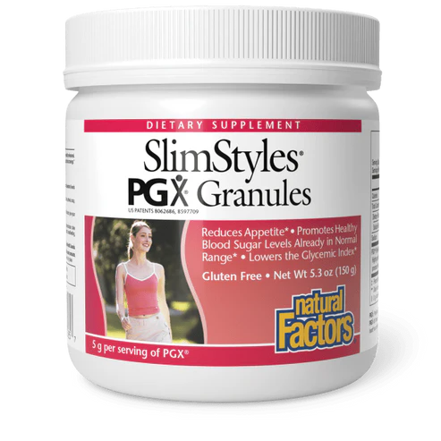 SlimStyles® 100% Pure PGX® Granules by Natural Factors 5.3 oz