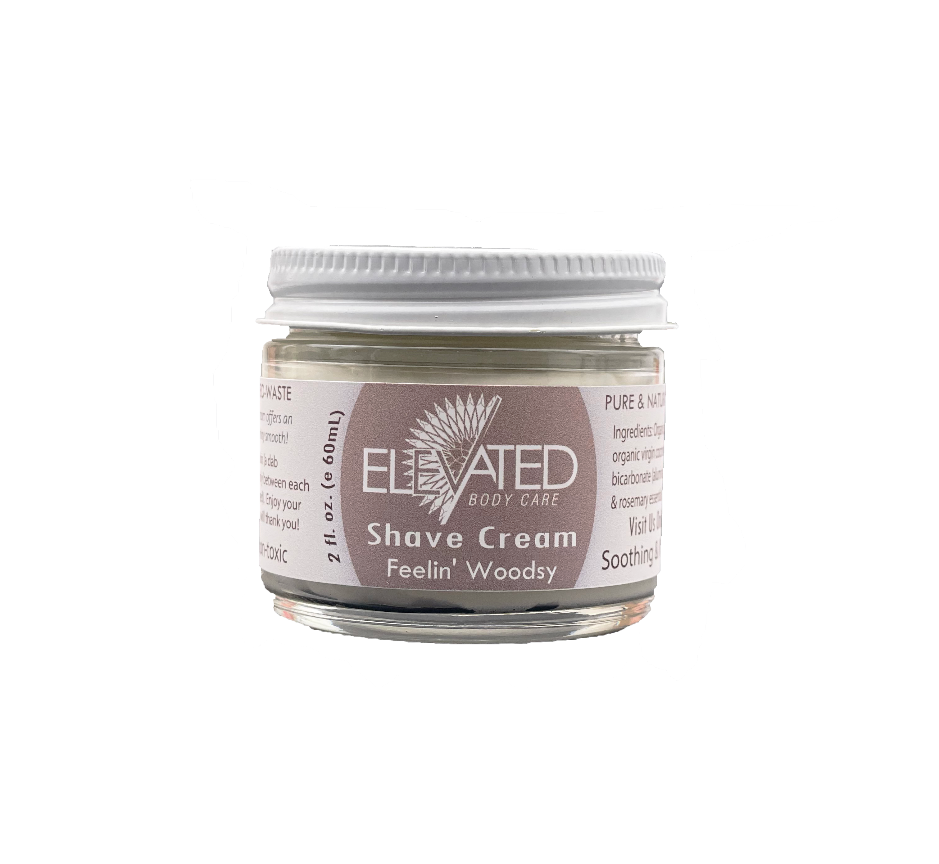All Natural Shave Cream by Taylor's Naturals 2 oz
