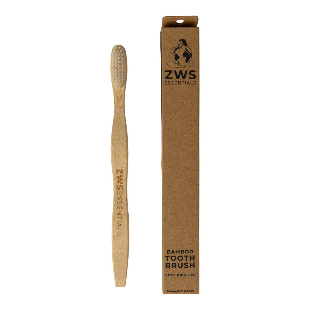 Adult Bamboo Toothbrush by ZWS Essentials 1 pack