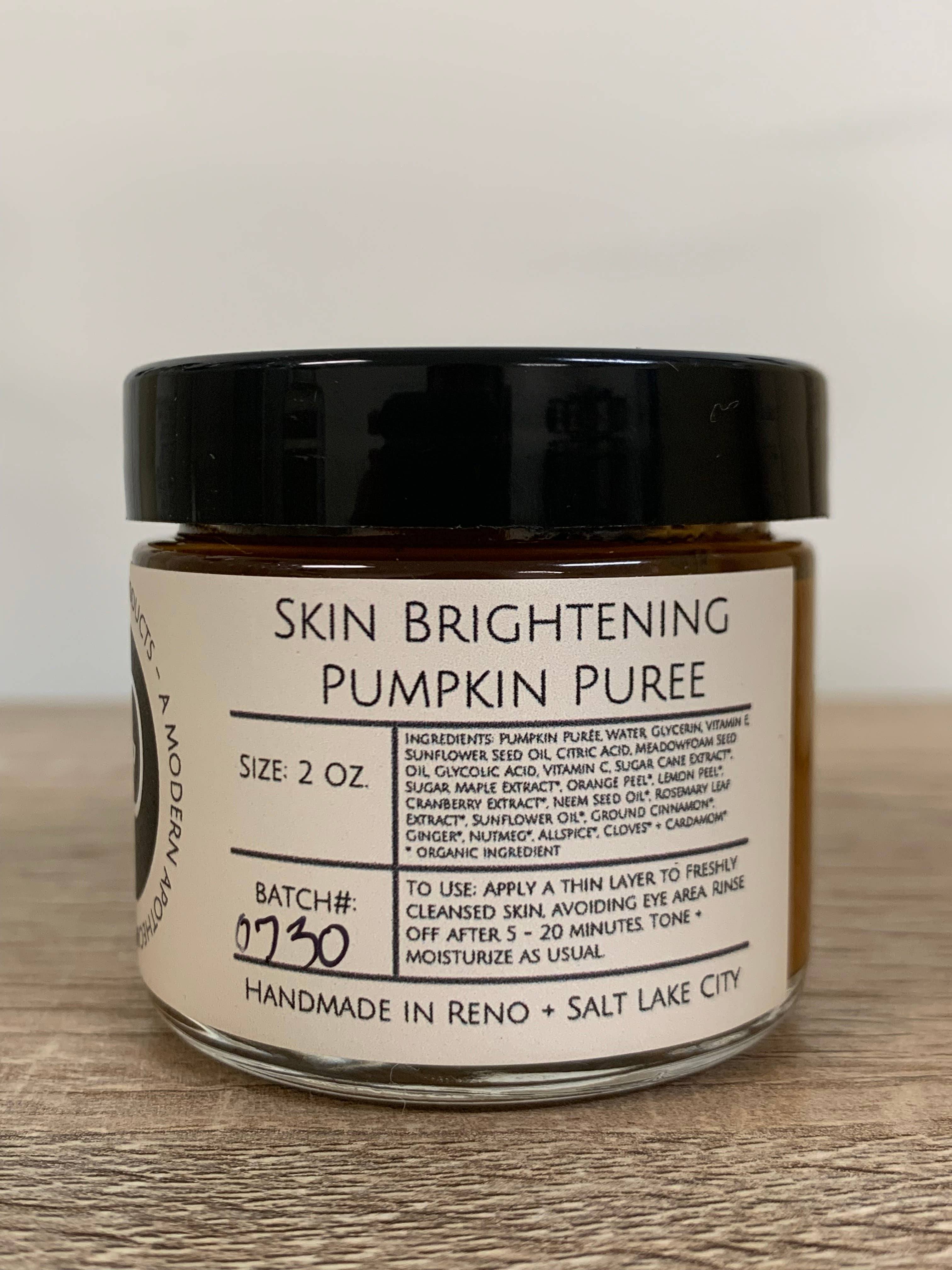 Pumpkin + Glycolic Acid Skin Mask by Pantry Products 2oz