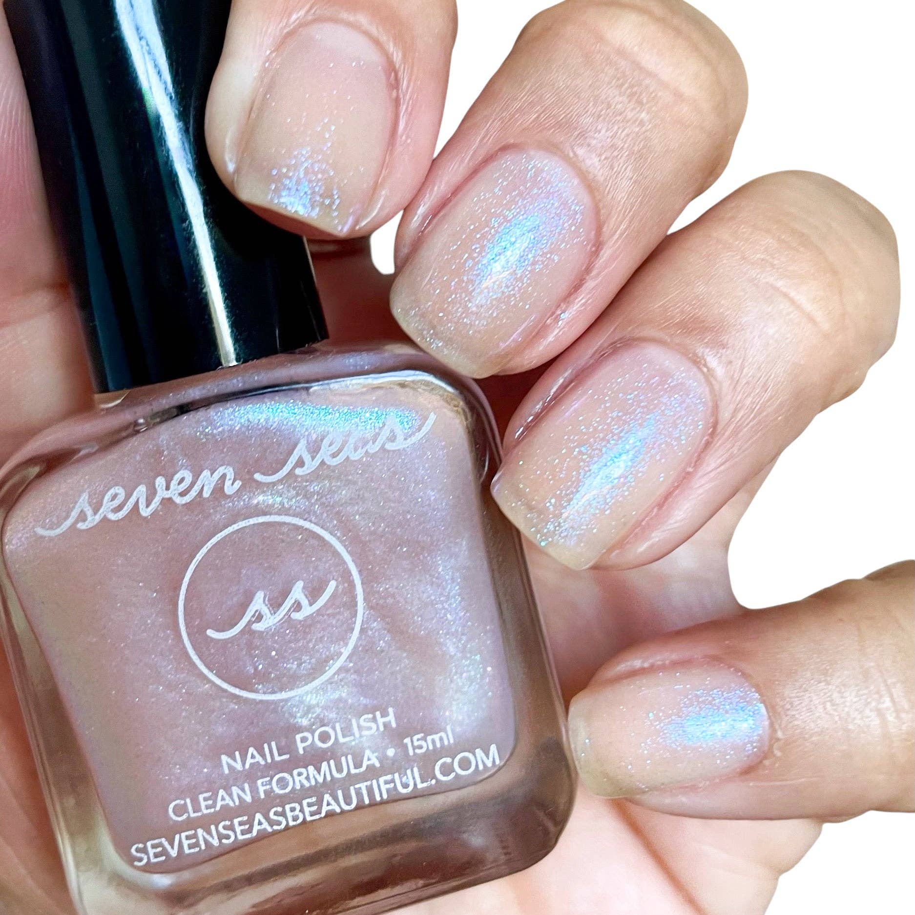 Non-Toxic Nail Polish (Sea Sprite) by Seven Seas