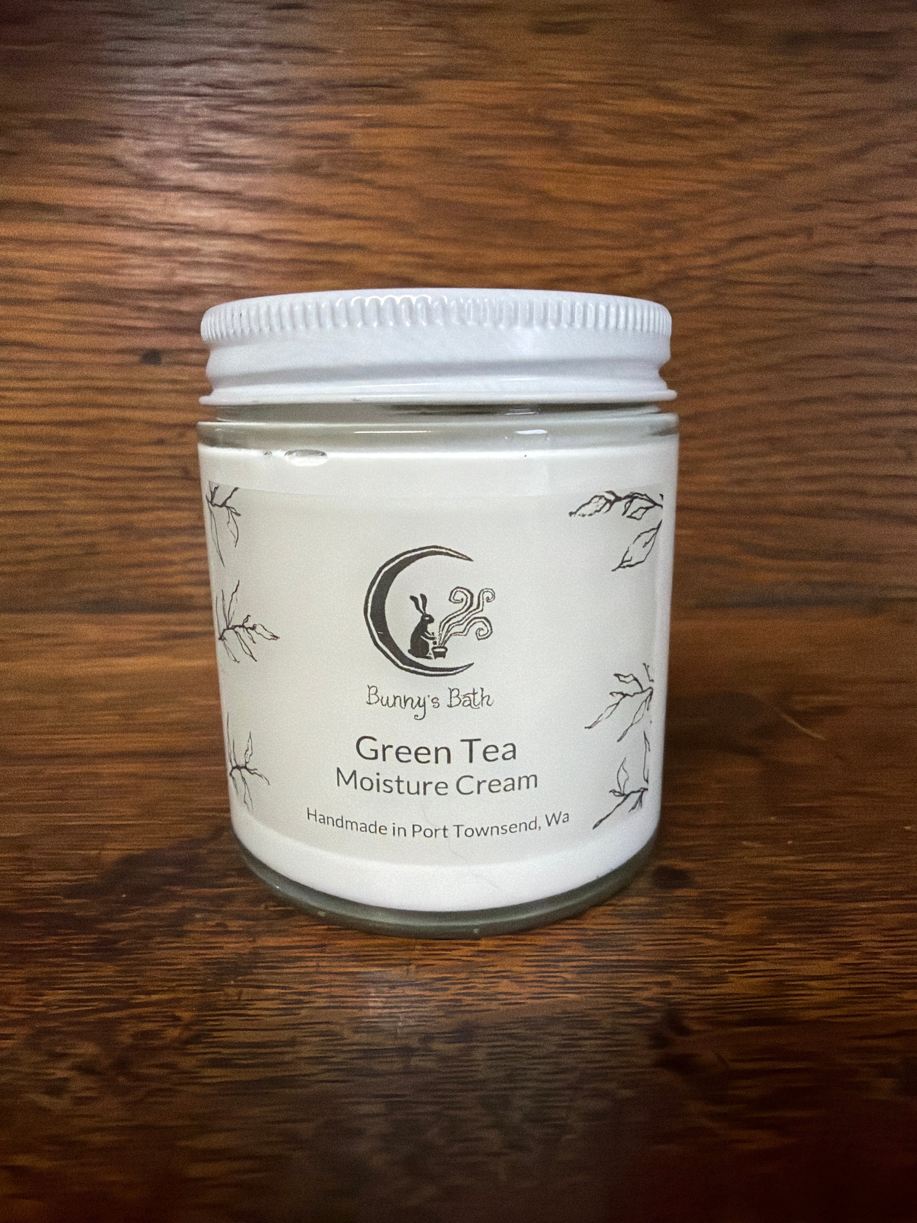 Green Tea Moisture Cream by Bunny's Bath 4 oz