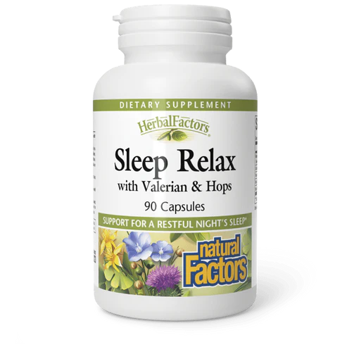 Sleep Relax by Natural Factors 90 capsules