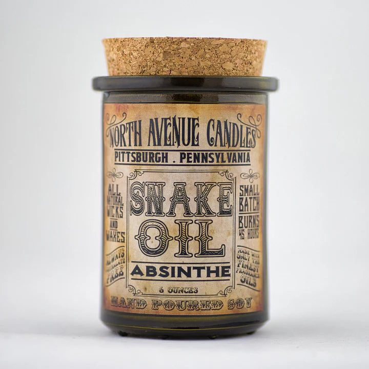Snake Oil- Absinthe by North Ave Candles 6 oz