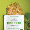 Herbal Bath Salts: Muscle & Cold by Take Haven 6oz