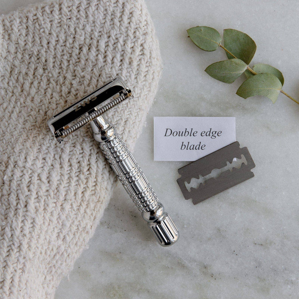 Zero Waste Safety Razor w/ 10 blades by ZWS Essentials