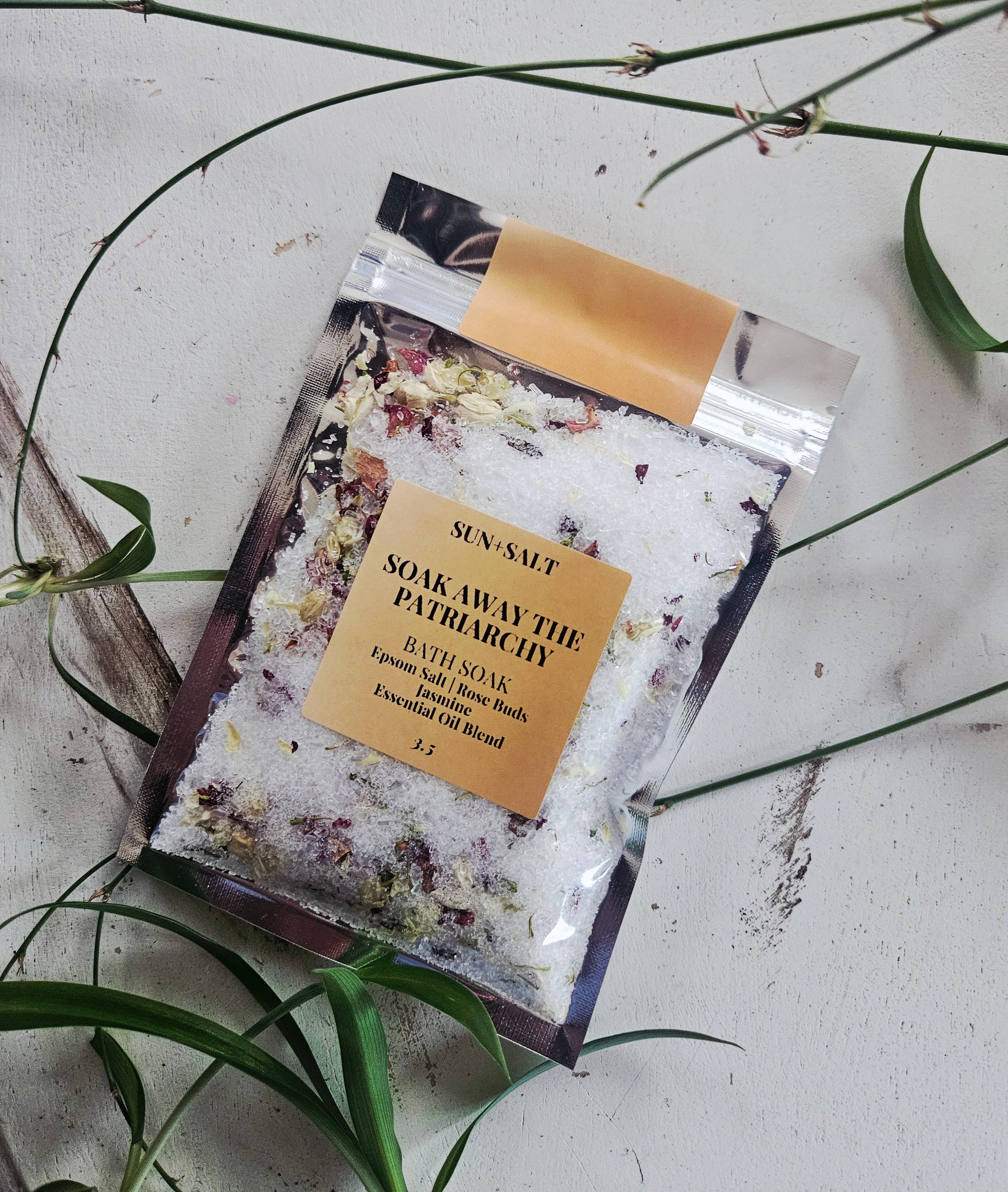 Soak Away The Patriarchy Bath Soak by Lux&Lou 3.5oz
