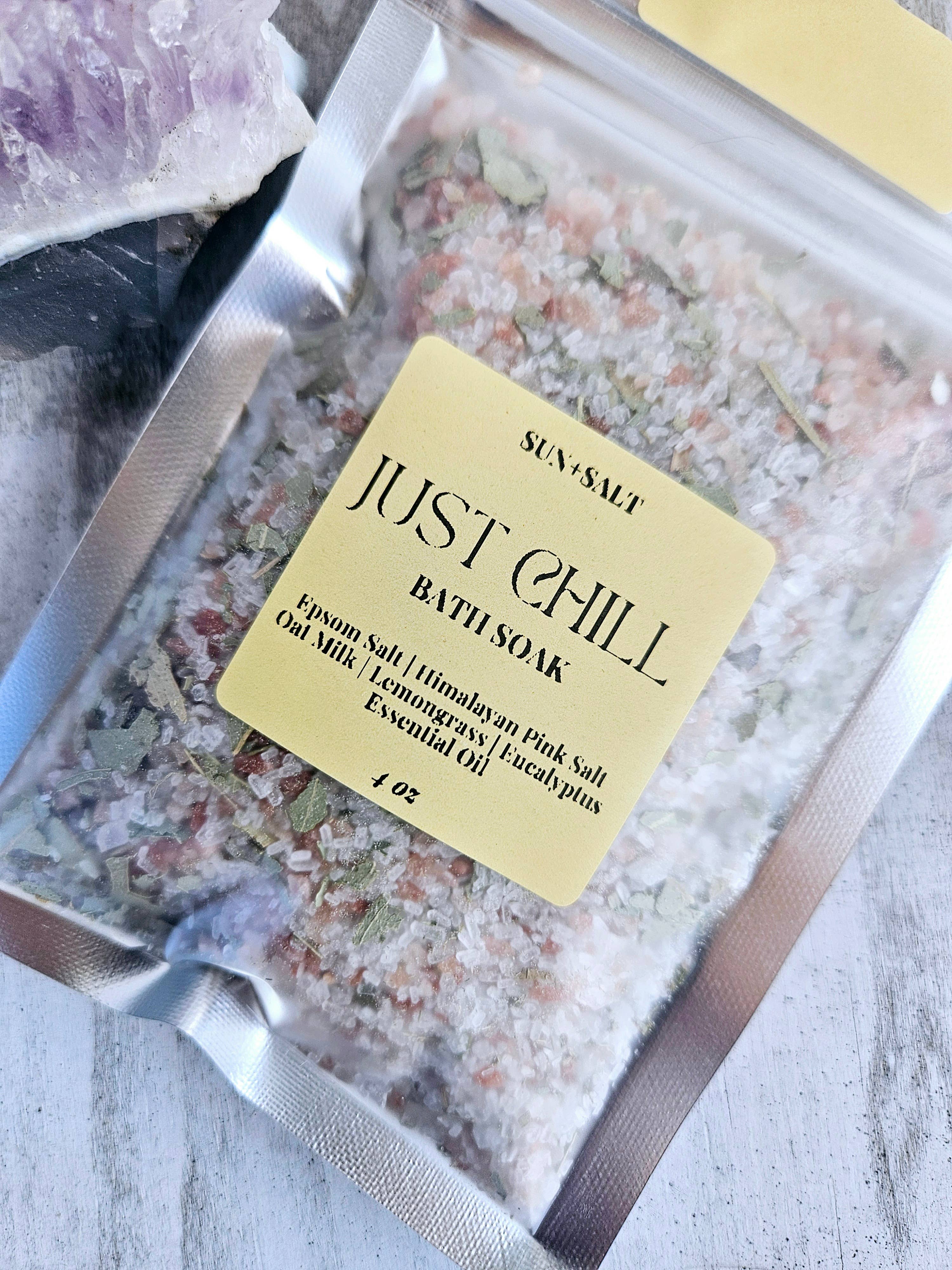 Just Chill Bath Soak by Lux&Lou 4oz