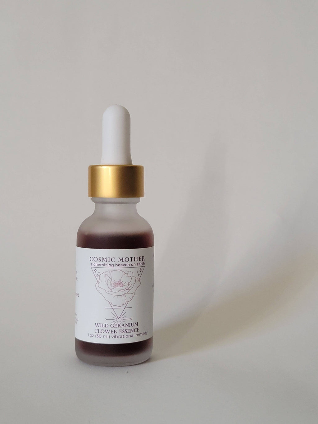 Wild Geranium Flower Essence by Cosmic Mother 1 fl oz