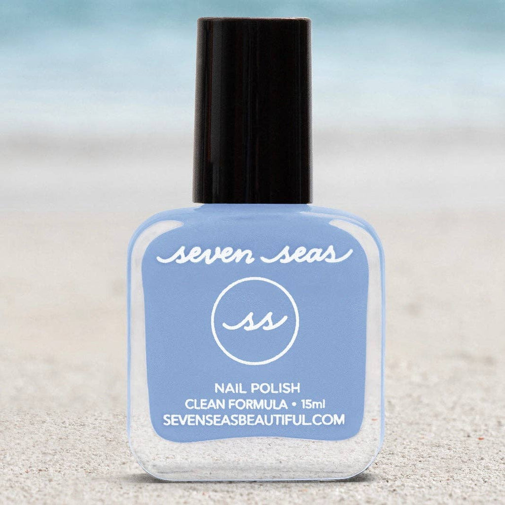 Non-Toxic Nail Polish (Surf's-Up) by Seven Seas